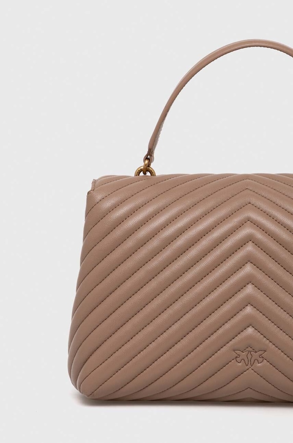 Accessori Pinko borsa a mano in pelle 100042.A0GK marrone