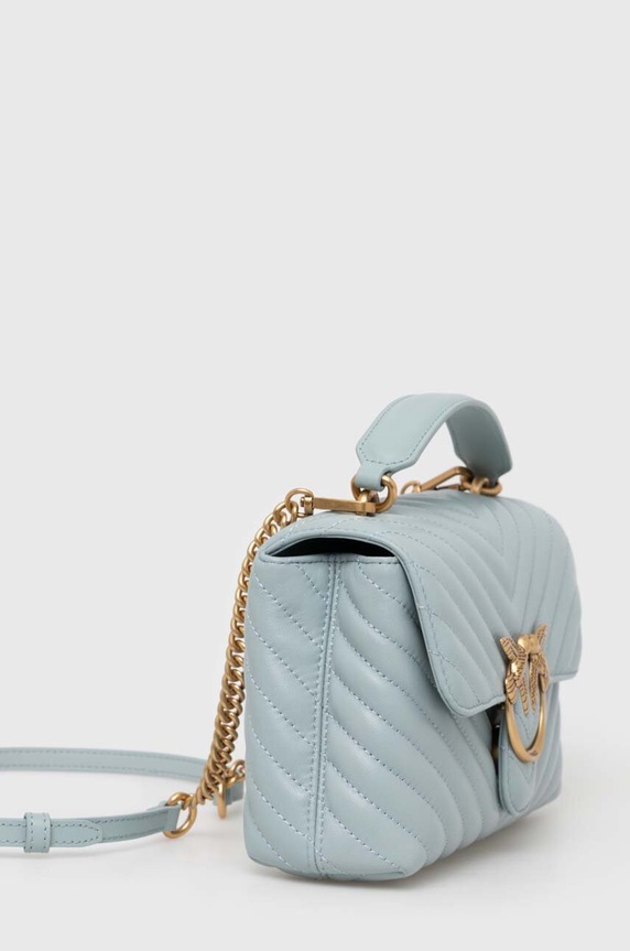 Pinko torebka skórzana 100044.A0GK niebieski AA00