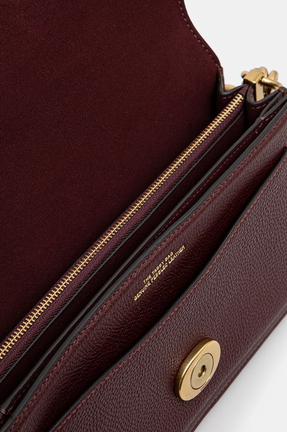 Coach χιαστί γυναικεία δερμάτινη Tabby 26 CH857 μπορντό