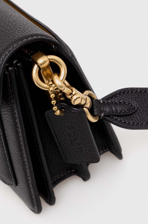 Αξεσουάρ Coach χιαστί γυναικεία δερμάτινη Tabby 26 CH857 μαύρο