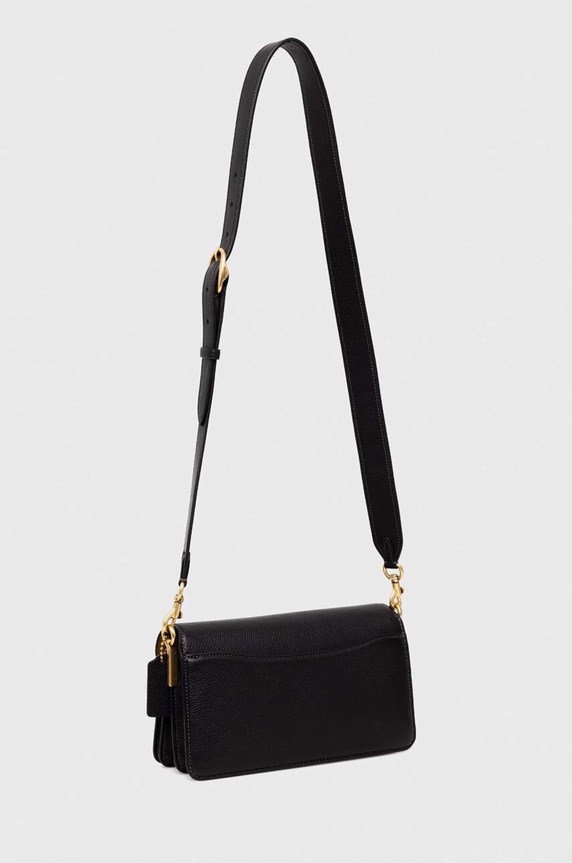 Coach χιαστί γυναικεία δερμάτινη Tabby 26 μαύρο CH857