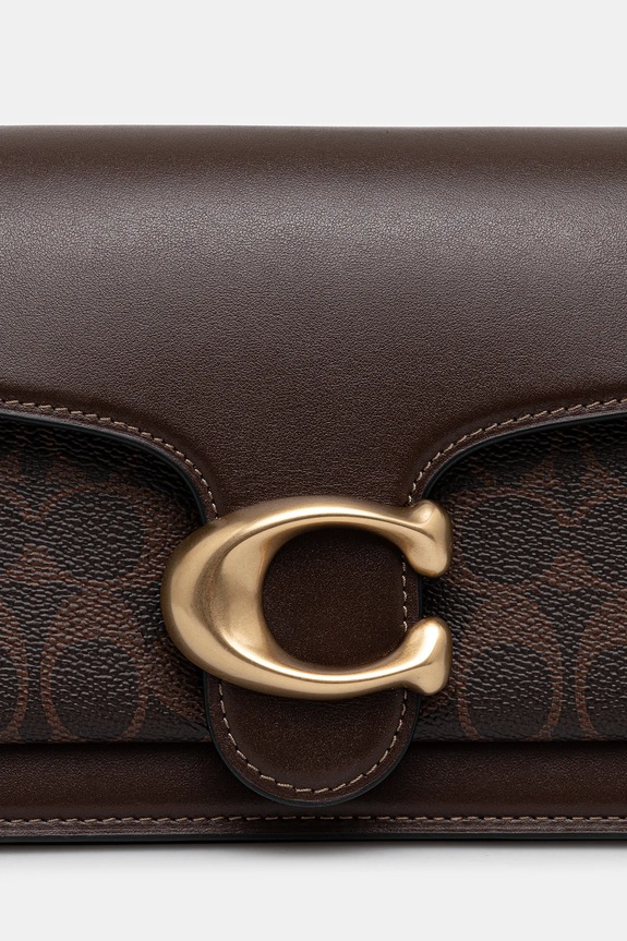 Δερμάτινη τσάντα Coach Tabby 26 καφέ CI032