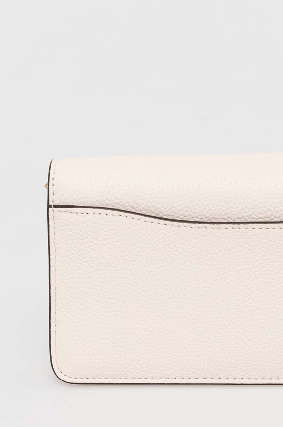 Kožna torba Coach Tabby Chain Clutch bež CE772