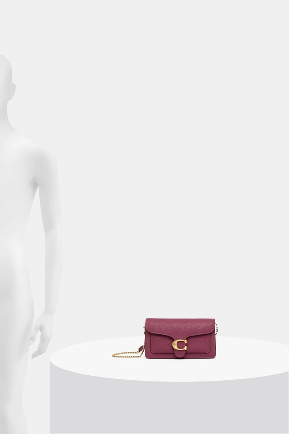 Δερμάτινη τσάντα Coach Tabby Chain Clutch CE772