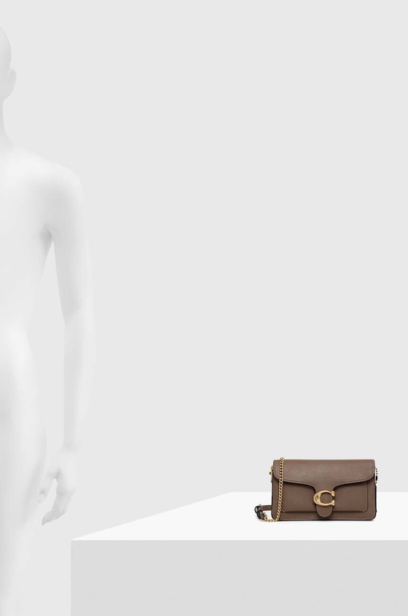 Δερμάτινη τσάντα Coach Tabby Chain Clutch CE772