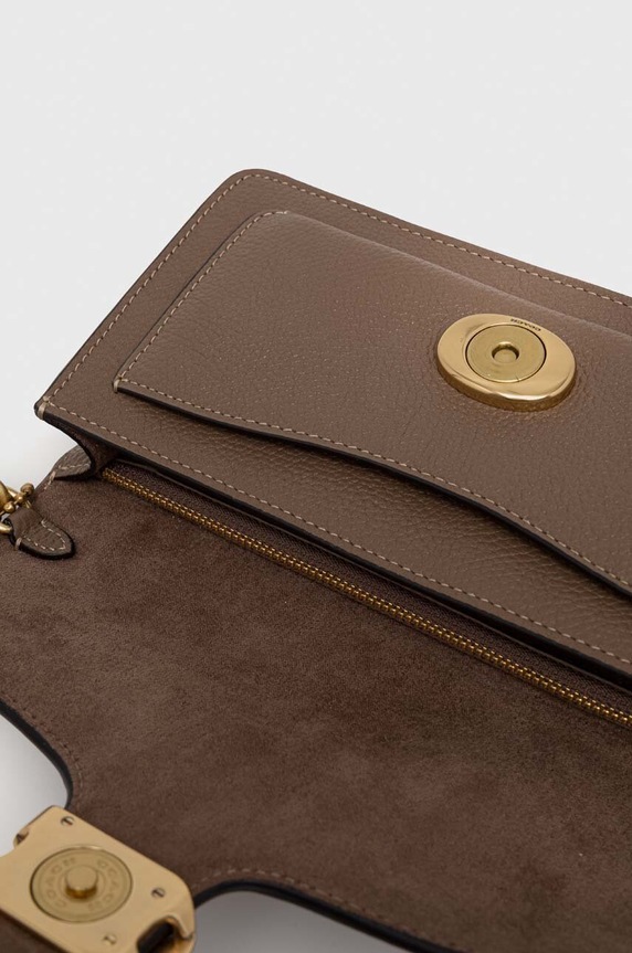 Δερμάτινη τσάντα Coach Tabby Chain Clutch CE772