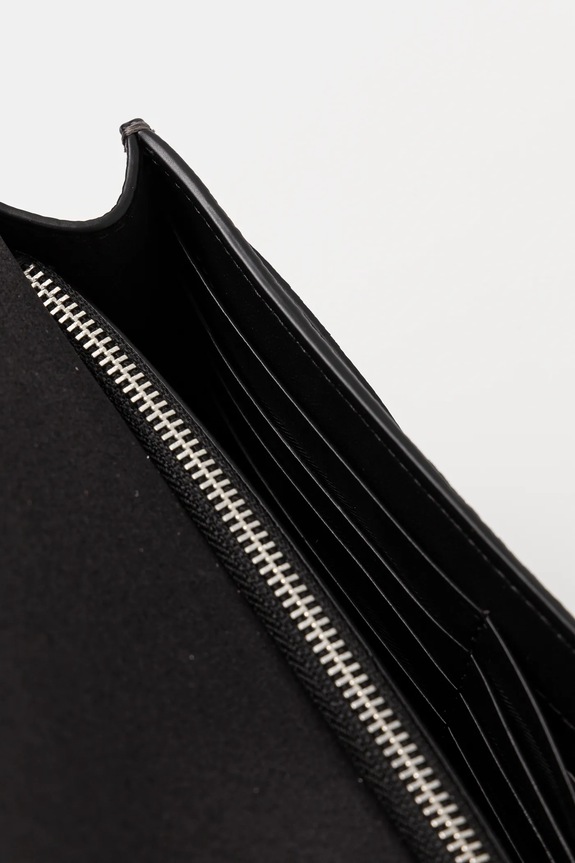 Δερμάτινη τσάντα Coach Tabby Chain Clutch CE772 μαύρο