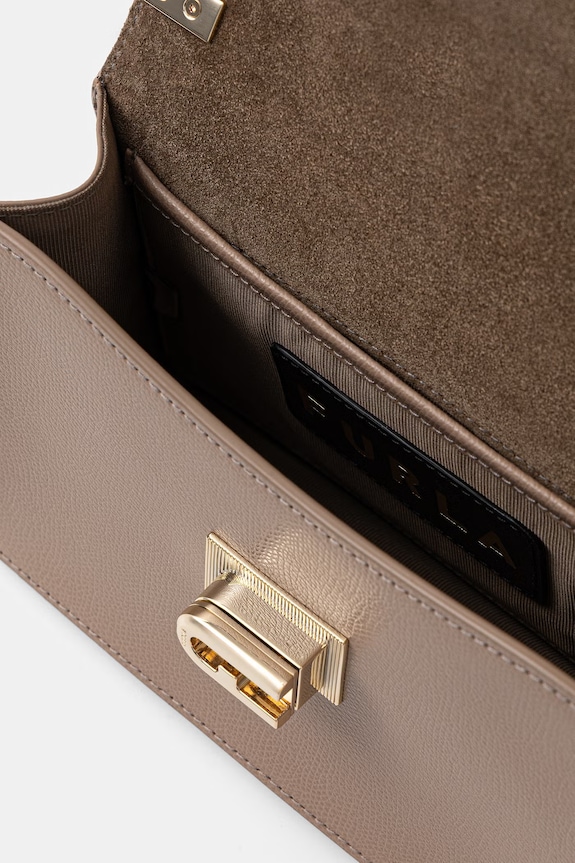 Furla сумка кроссбоди женская кожаная BAFKACO.ARE000.1257S бежевый