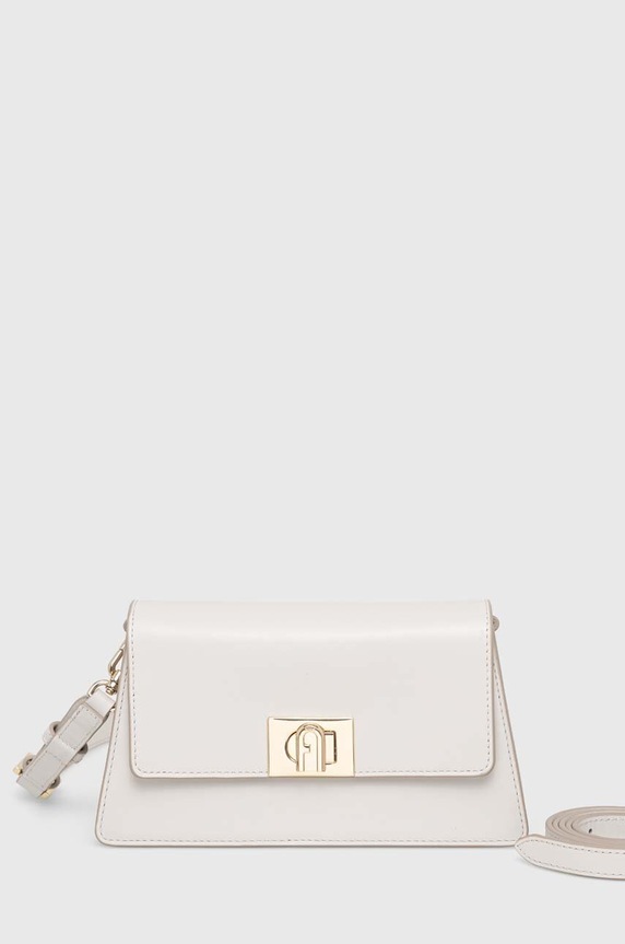 Furla torebka skórzana skóra licowa biały WB00856.AX0733.1704S