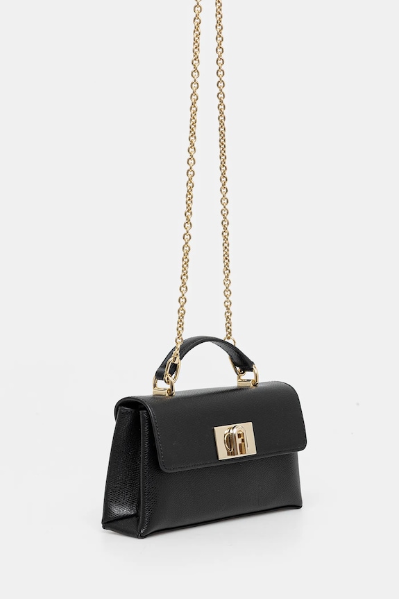 Кожена чанта Furla WE00423.ARE000.O6000 черен AA00