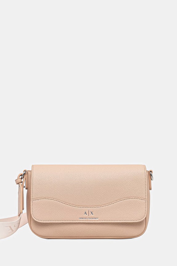 Armani Exchange torebka nie mieści A4 beżowy 942912.CC783