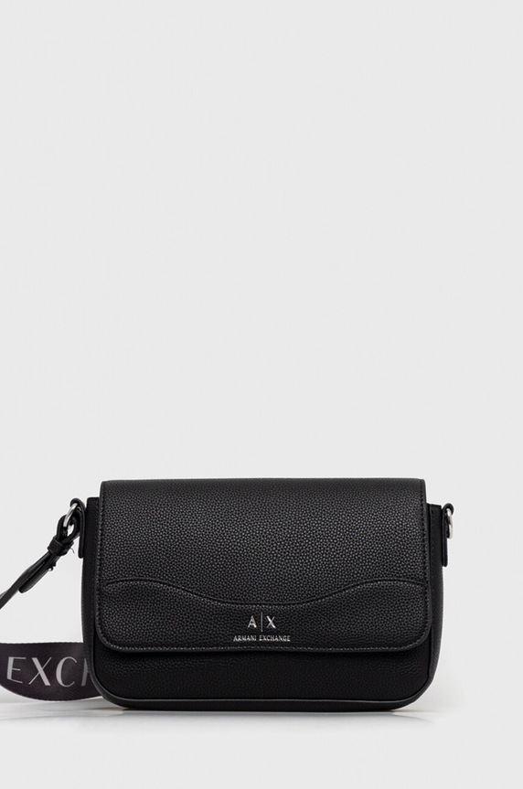 Armani Exchange kézitáska szintetikus bőr fekete 942912.CC783