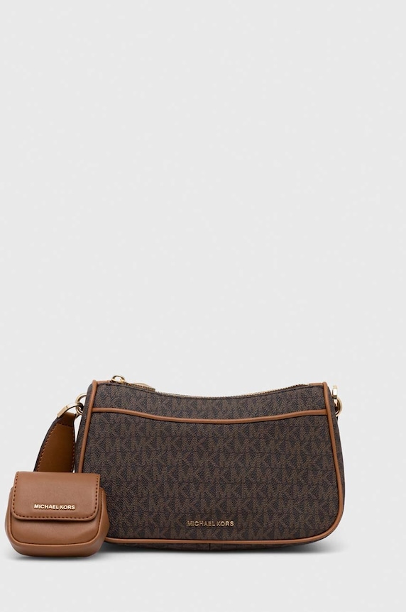 MICHAEL Michael Kors torebka skórzana 32S3GJ6C8B brązowy AA00