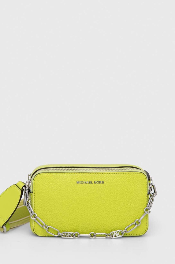 MICHAEL Michael Kors torebka skórzana skóra licowa zielony 32S3SJ6C1L