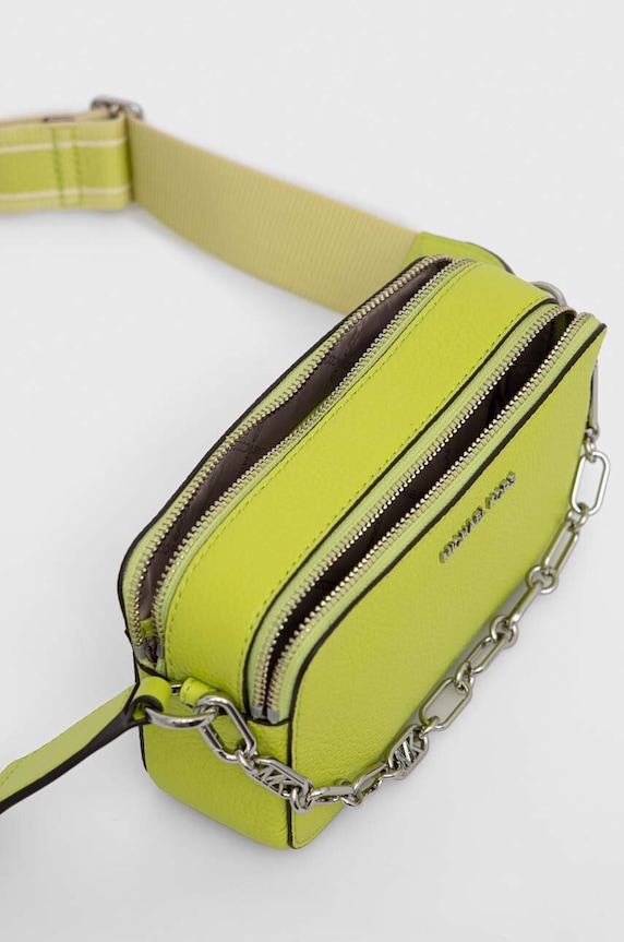 MICHAEL Michael Kors torebka skórzana 32S3SJ6C1L zielony
