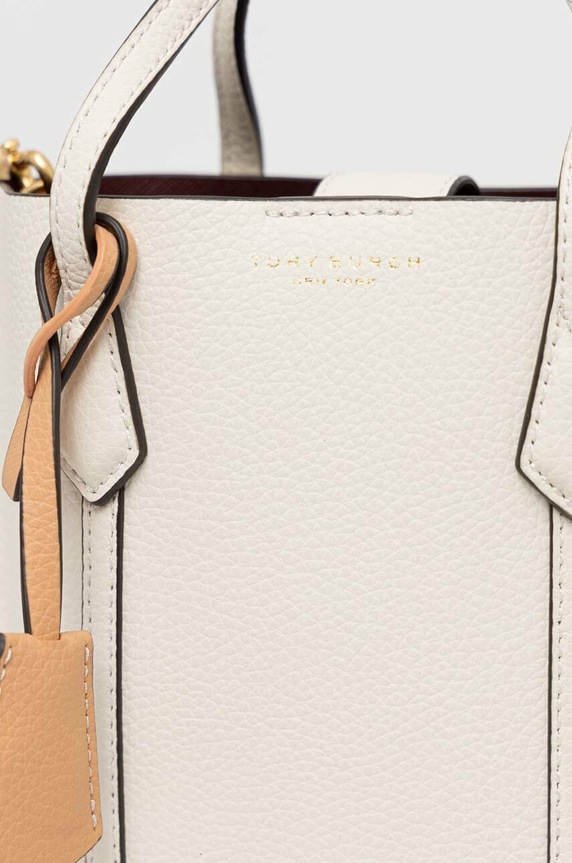 Doplnky Kožená kabelka Tory Burch 142616.104 béžová