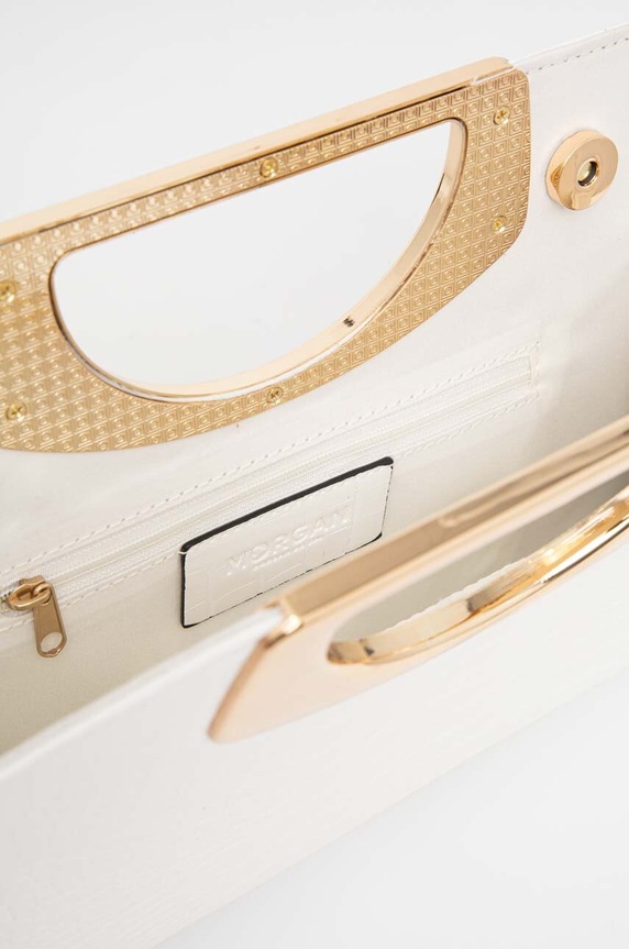 Τσάντα Morgan 2CEREM 2CEREM.BLANC λευκό