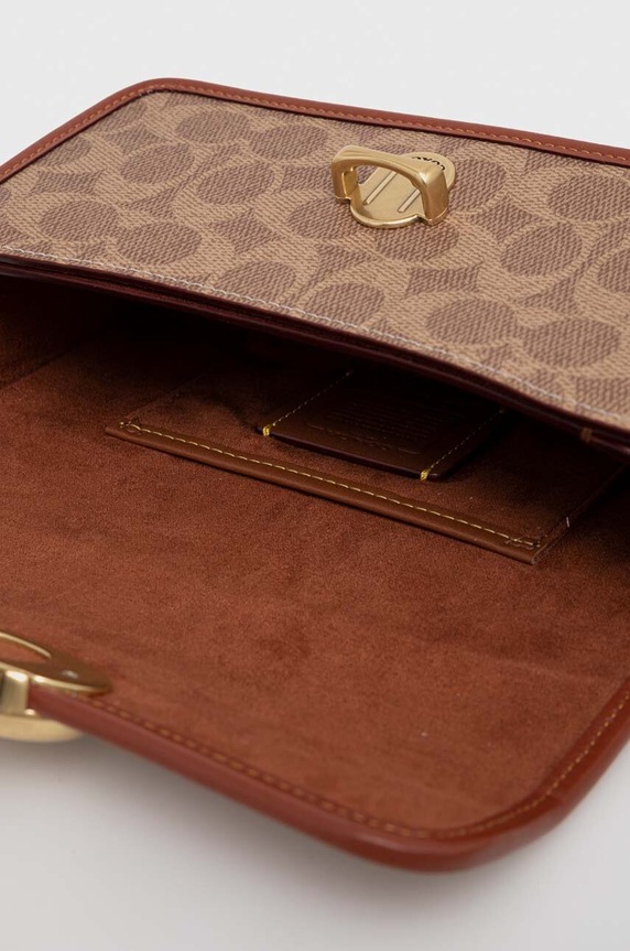 Τσάντα Coach CE764 καφέ