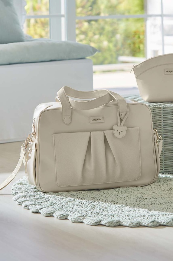 Τσάντα τρόλεϊ Mayoral Newborn 19278.1B.NEWBORN μπεζ AA00