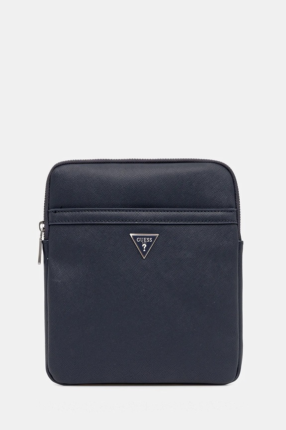 Σακίδιο Guess CERTOSA απομίμηση λείου δέρματος σκούρο μπλε HMECSA.P3123