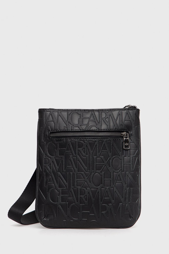 Ledvinka Armani Exchange nevejde se A4 černá 952526.CC838