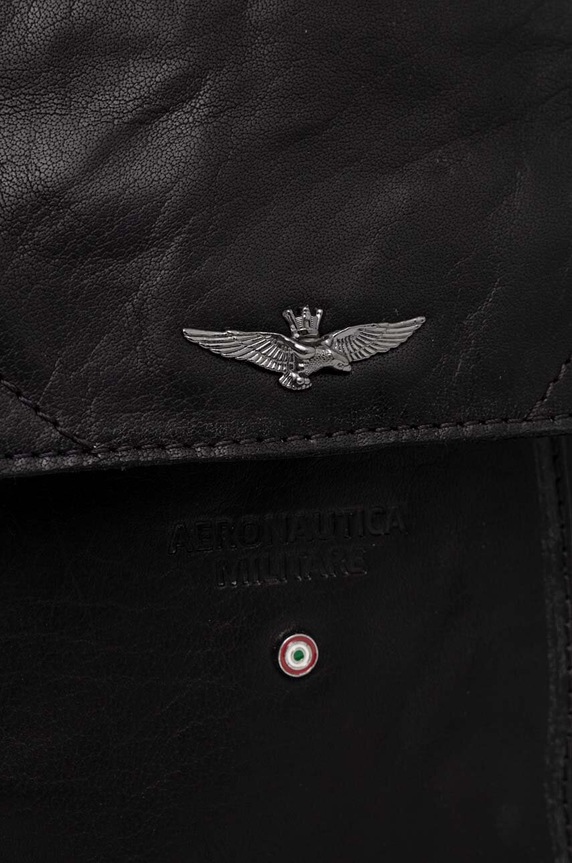 Accesorii Aeronautica Militare borseta de piele AM307 negru