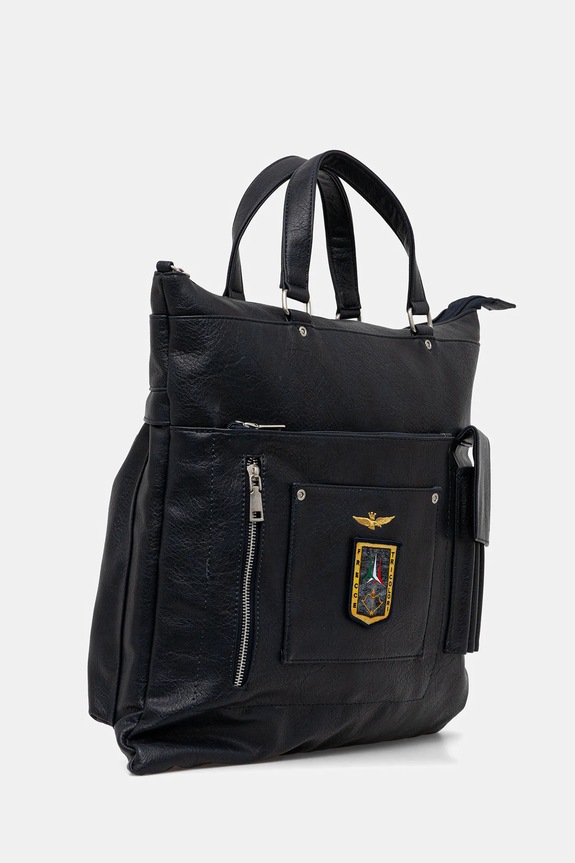 Aeronautica Militare torba 42 x 42 x 4 cm AM473 granatowy AA00