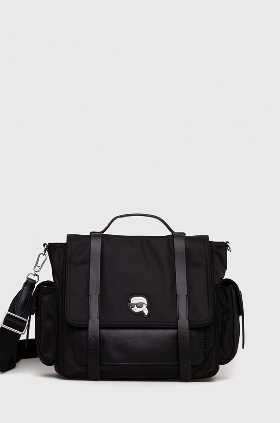 Karl Lagerfeld torba nie mieści A4 czarny 230W3046
