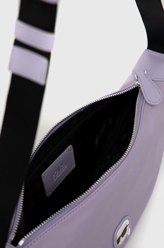 Karl Lagerfeld saszetka 230W3051 fioletowy