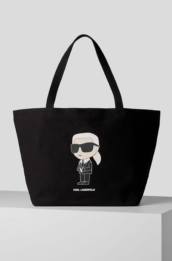 Karl Lagerfeld borsa a mano in cotone 230W3180