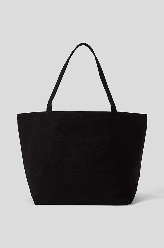 Accessori Karl Lagerfeld borsa a mano in cotone 230W3180 nero