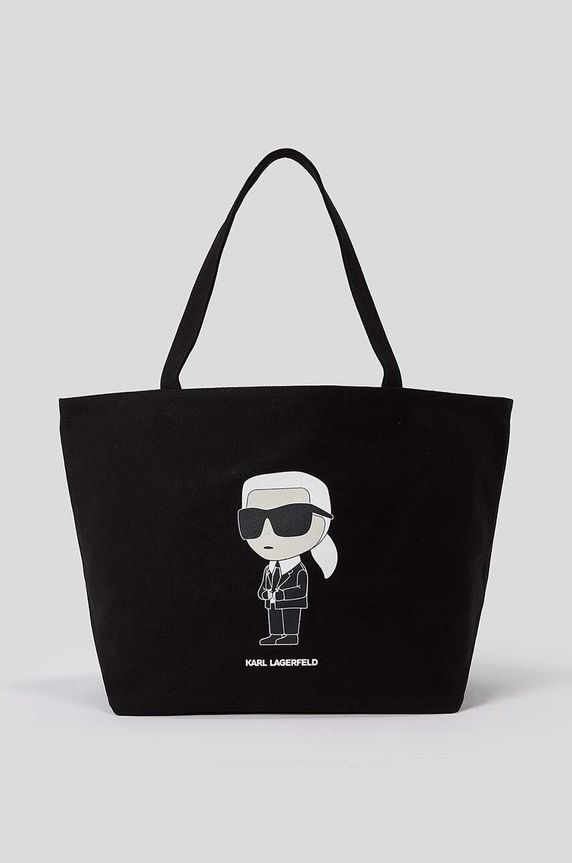 Karl Lagerfeld borsa a mano in cotone 230W3180