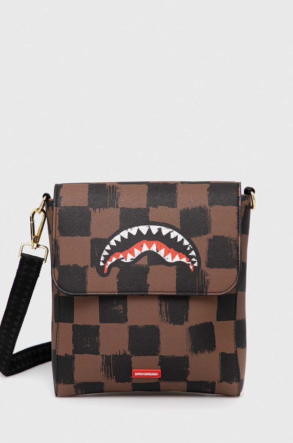 Sprayground saszetka nie mieści A4 brązowy 910B5349NSZ