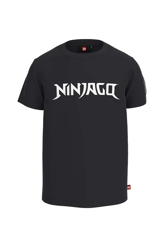 Detské bavlnené tričko Lego x Ninjago bavlna čierna 12010752.B