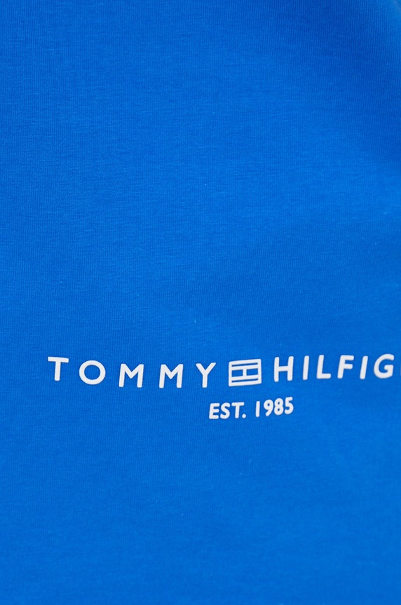 Tommy Hilfiger t-shirt WW0WW37556.PPYX niebieski