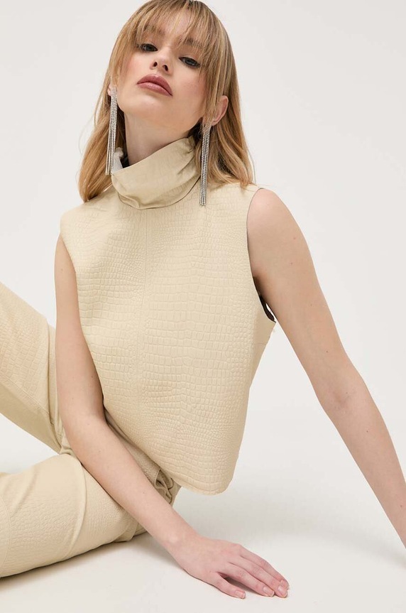 Notes du Nord bluzka casual beżowy 13151