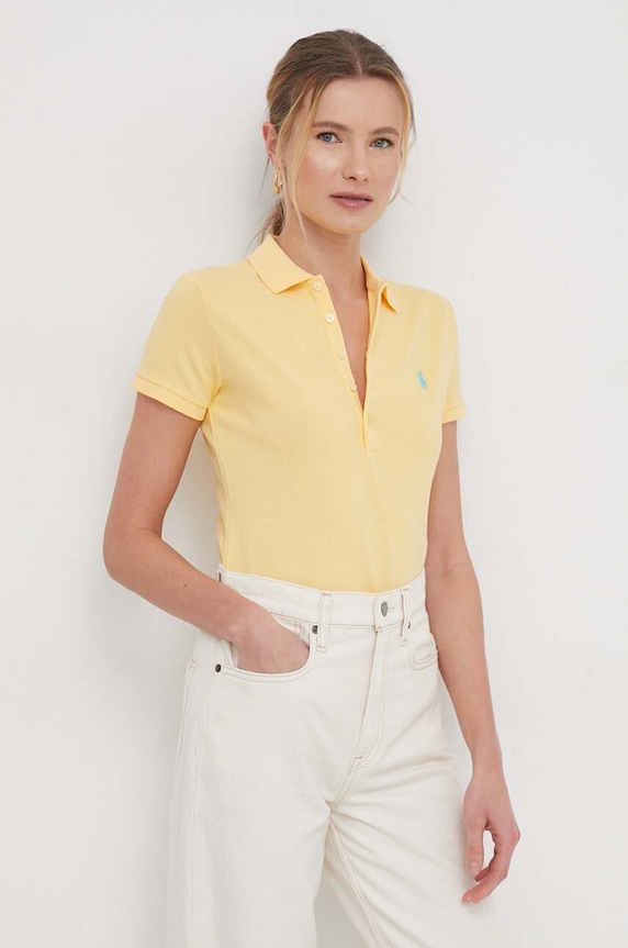 Polo Ralph Lauren polo żółty 211870245