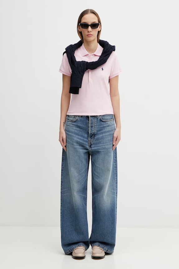 Поло Polo Ralph Lauren 211870245 розовый