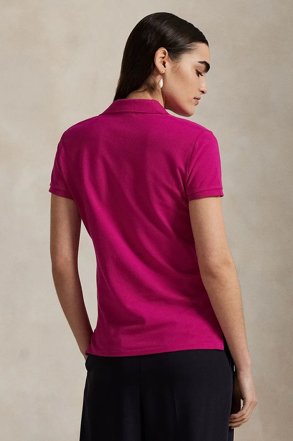 Polo Ralph Lauren polo 211870245 różowy SS26
