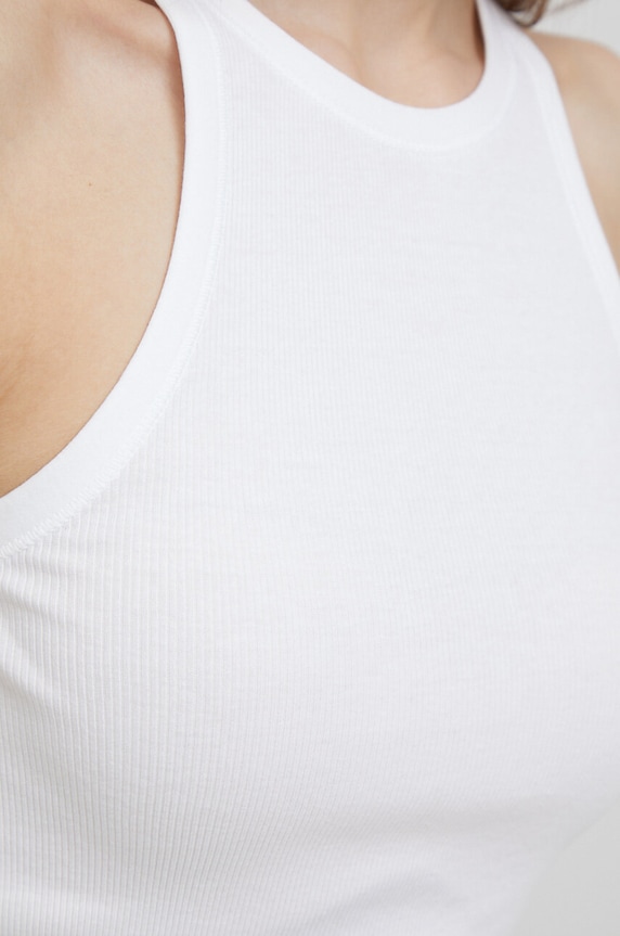 Polo Ralph Lauren top in cotone 211897541 bianco