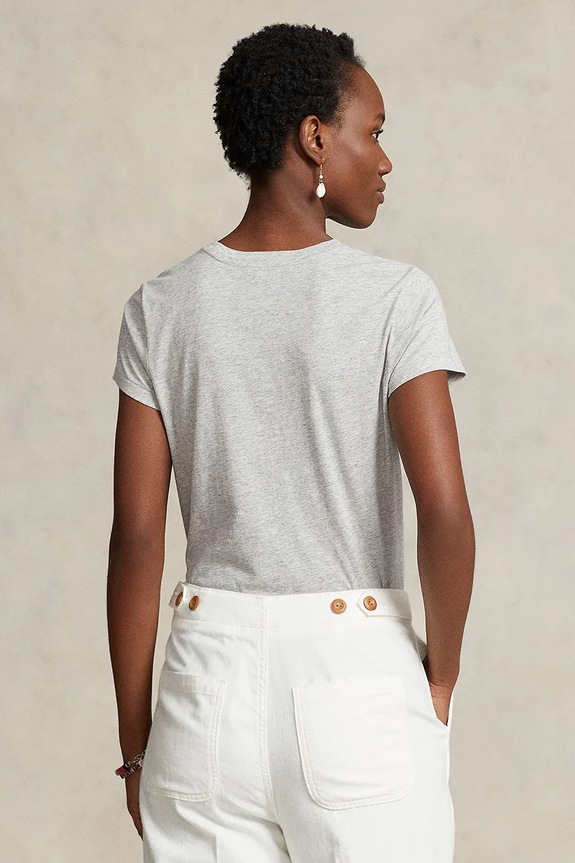 Polo Ralph Lauren t-shirt in cotone 211898698 grigio AA00