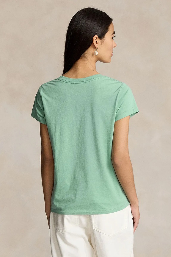 Polo Ralph Lauren t-shirt in cotone 211902403 verde AA00