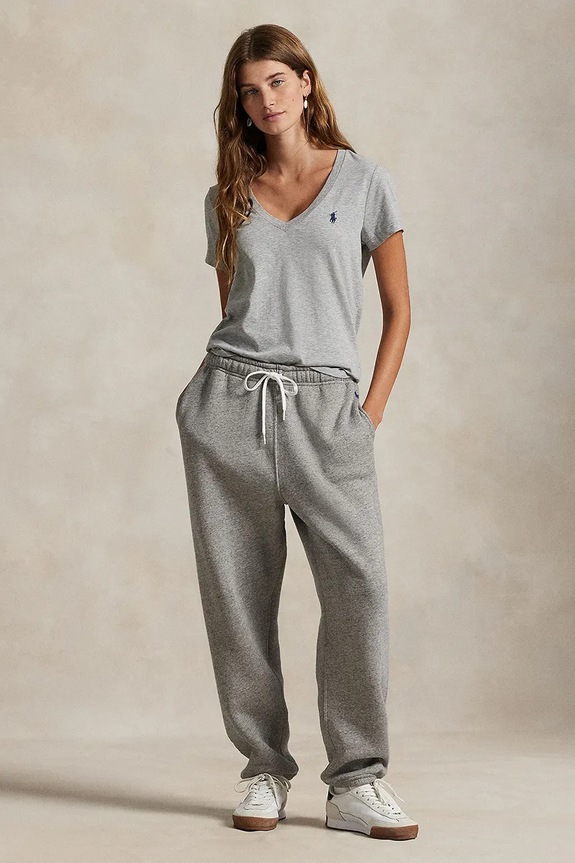 Odjeća Pamučna majica Polo Ralph Lauren 211902403 siva