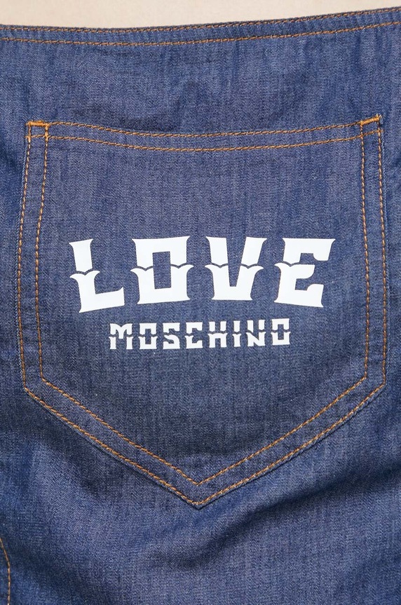 Суичър Love Moschino W.C.E77.01.T.174A тъмносин