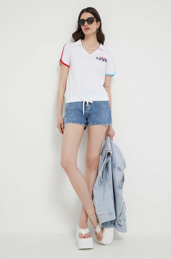 Love Moschino t-shirt W.4.H93.01.M.3876 bianco SS23
