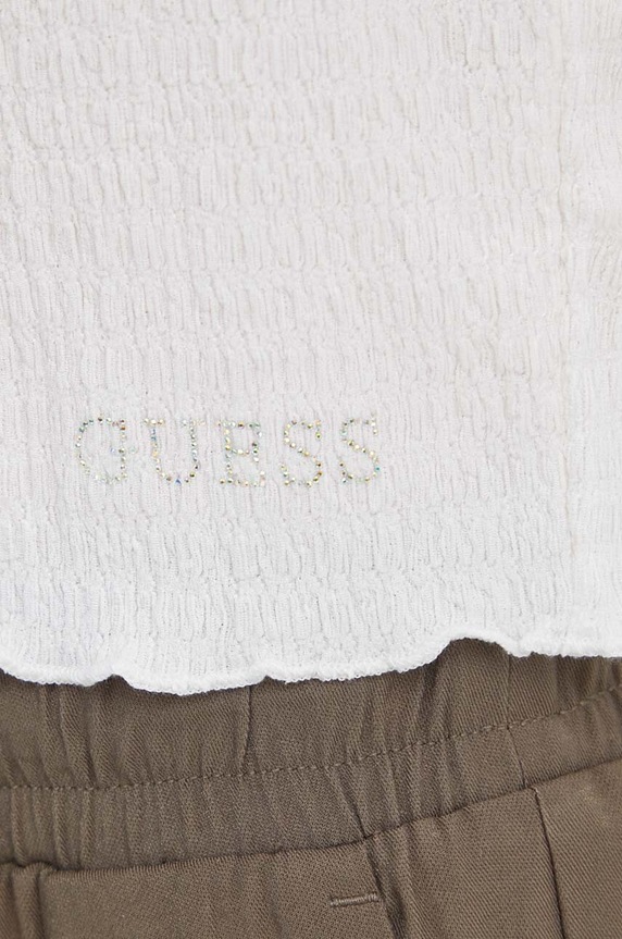 Tričko Guess W3GP34.KBQI0 béžová