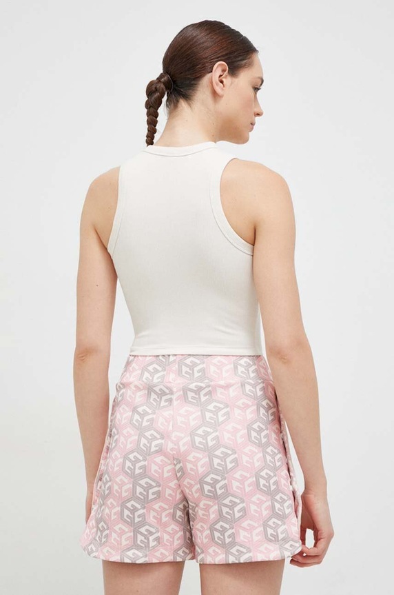 Ruházat Guess top EDIE V3GP19.K8RT2 bézs