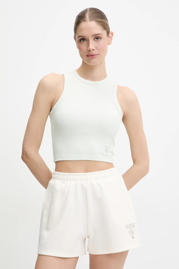 Guess top elasztánnal zöld V3GP19.K8RT2