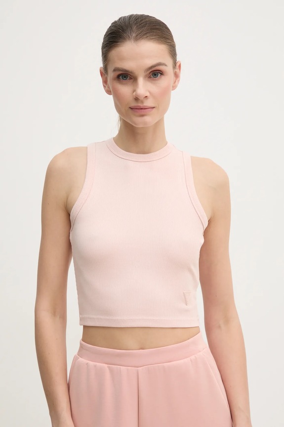 Top Guess slim ružová V3GP19.K8RT2