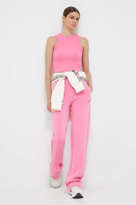 Guess top EDIE V3GP19.K8RT2 rózsaszín AW25